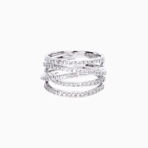 Stella & Dot Stellar Pave Ring - Silver